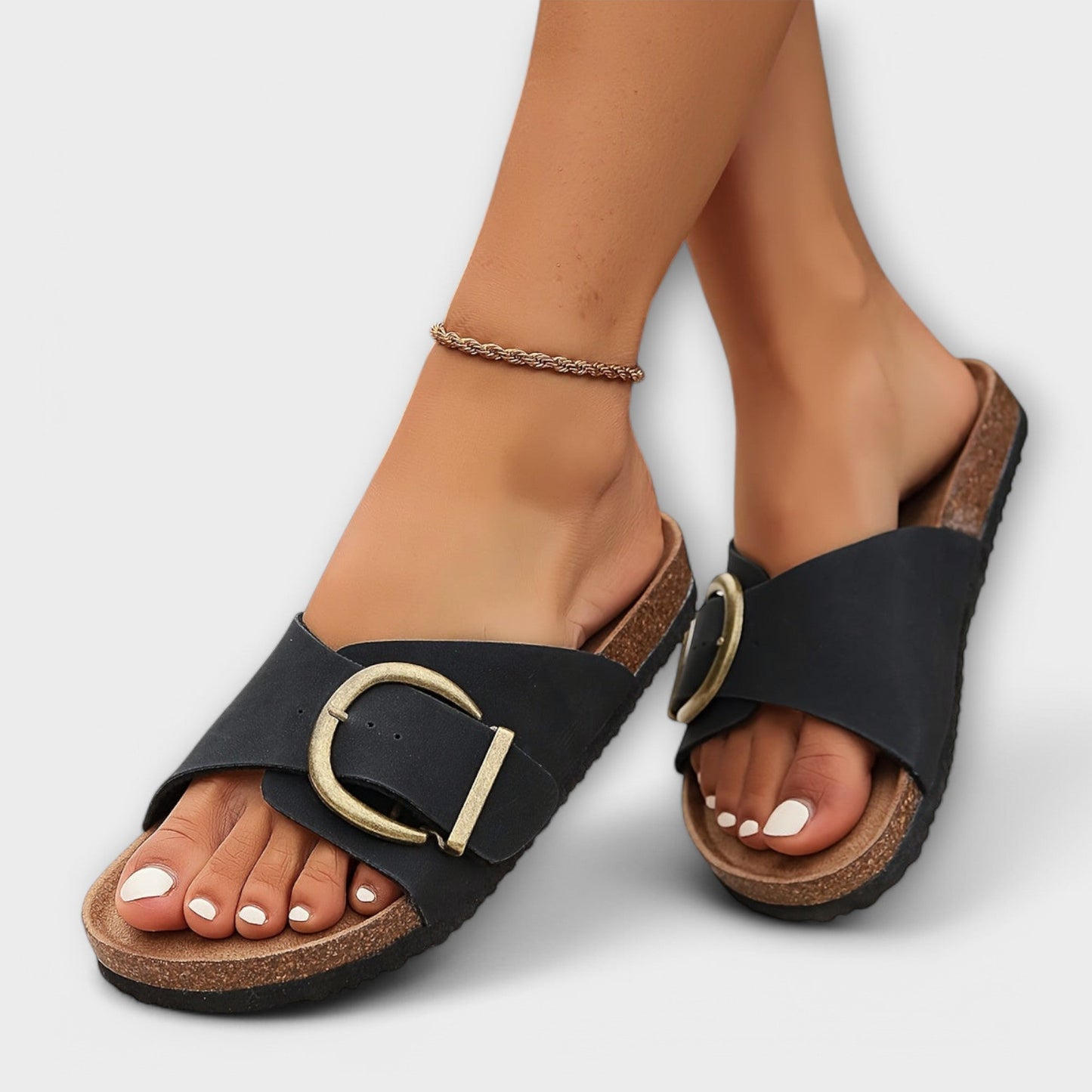 VIVIEN | ORTHOPAEDIC SUMMER SLIP-ON SANDALS