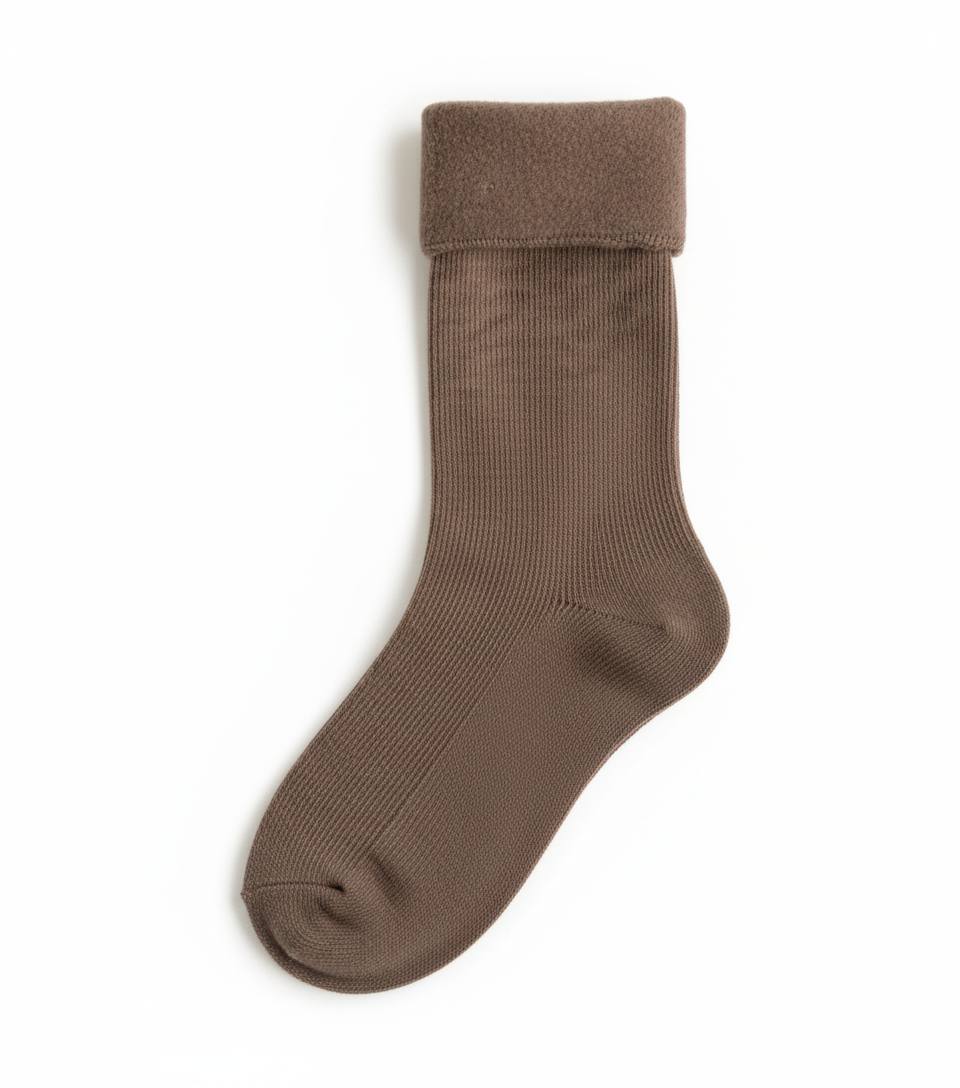 Fleece-Lined Winter Socks