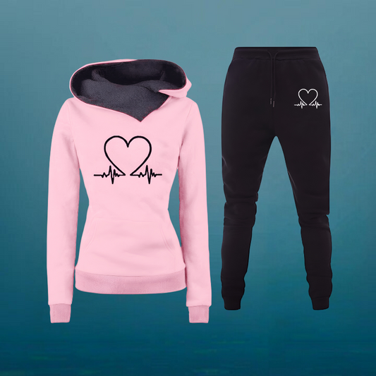 HEARTBEAT | COMFY TWO-PIECE SWEATSUIT